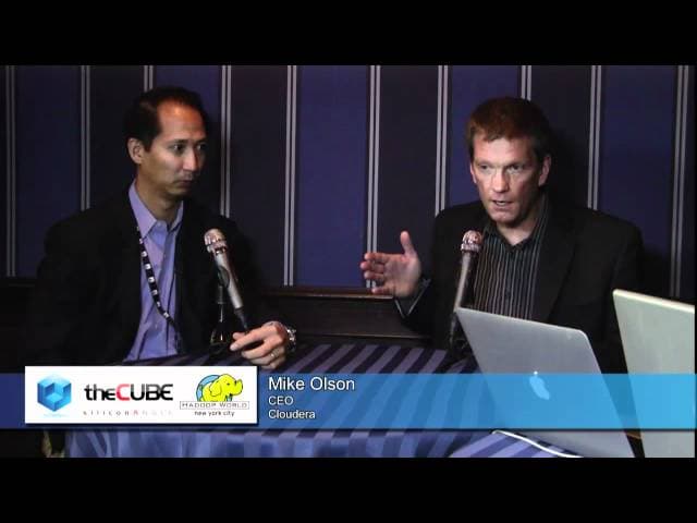 Mike Olson and Ping Li Announces Big Data Funding - Hadoop World 2011 - theCUBE